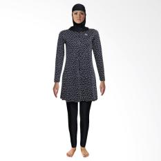 Lasona TRPM-C1209-L0732X Baju Renang Muslim Wanita - Hitam