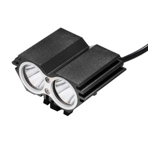 LED Super Terang Lampu Depan Sepeda, Pengisian Lampu Sepeda Hitam (EU)-International 2