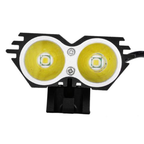 LED Super Terang Lampu Depan Sepeda, Pengisian Lampu Sepeda Hitam (EU)-International 3