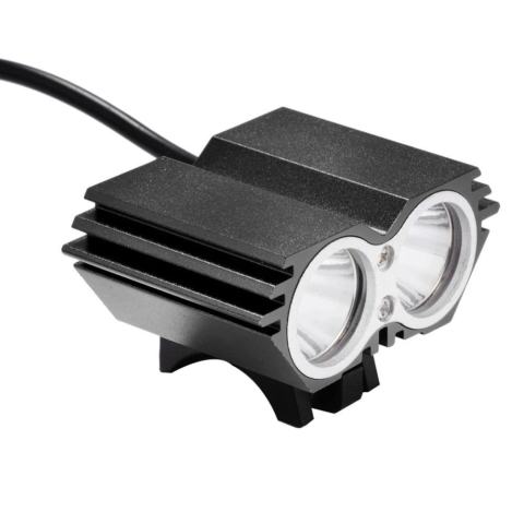 LED Super Terang Lampu Depan Sepeda, Pengisian Lampu Sepeda Hitam (EU)-International 1