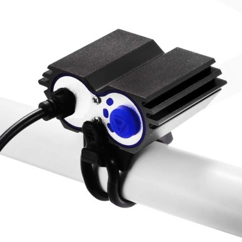 LED Super Terang Lampu Depan Sepeda, Pengisian Lampu Sepeda Hitam (EU)-International 4
