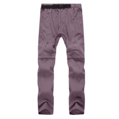 Mobil Kecil Musim Panas Spring Detachable Quick Dry Sport Celana Celana Celana untuk Pria Outdoor Hiking Trekking Climbing Bersepeda Khaki Ukuran: S (Warna: Khaki)-Intl