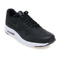 Nike Air Max 1 Ultra Moire Sneakers Pria - Hitam-Putih
