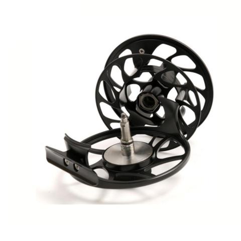 Kanan/Kiri Bodi Paduan Aluminium dan Kumparan Terbang Pancing Gulungan dengan Besar Arbor 2 + 1 BB Spesifikasi: hitam 5/6-Internasional 3
