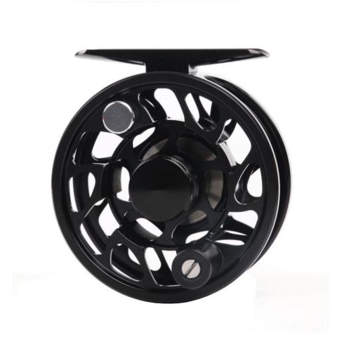 Kanan/Kiri Bodi Paduan Aluminium dan Kumparan Terbang Pancing Gulungan dengan Besar Arbor 2 + 1 BB Spesifikasi: hitam 5/6-Internasional 1