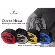 Tas Slempang RainCoat COVER Sarung HELM anti air Jas Hujan Tas HELM Motor Funcover Waterproof Anti Air Original