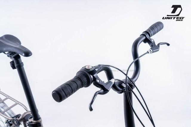 United Bike Sepeda Lipat Trifold 3S (Coklat-Hitam-Silver) Folding Bike