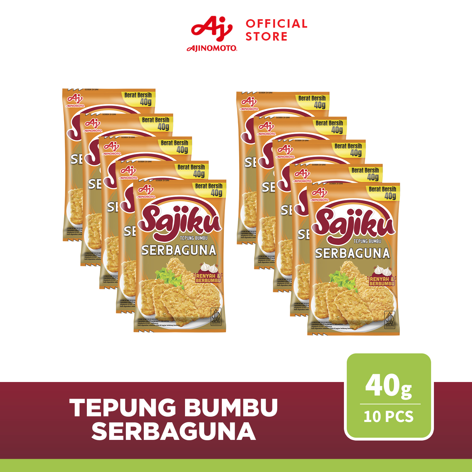 Sajiku Tepung Bumbu Serba Guna Sachet G Pcs Lazada Indonesia