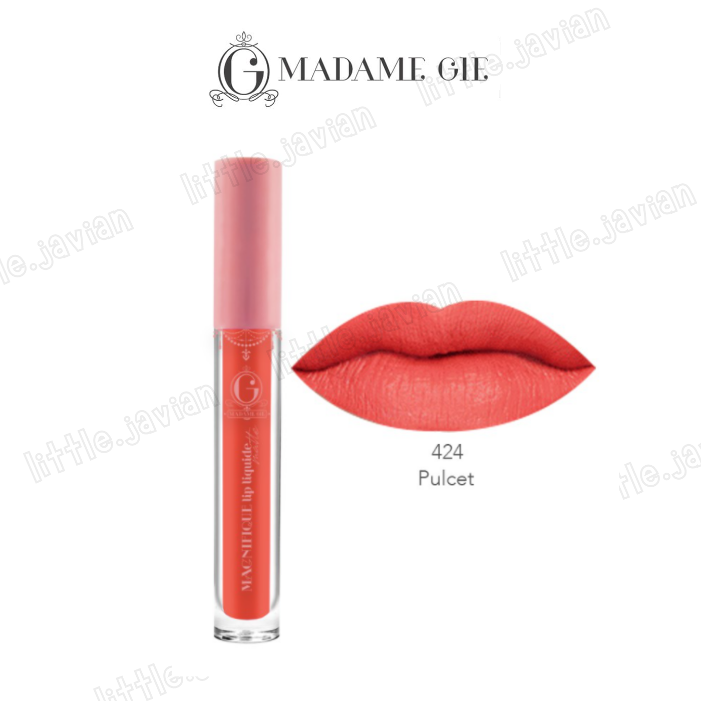 Madame Gie Magnifique Lip Liquide Matte Nude Series Lip Cream EXP