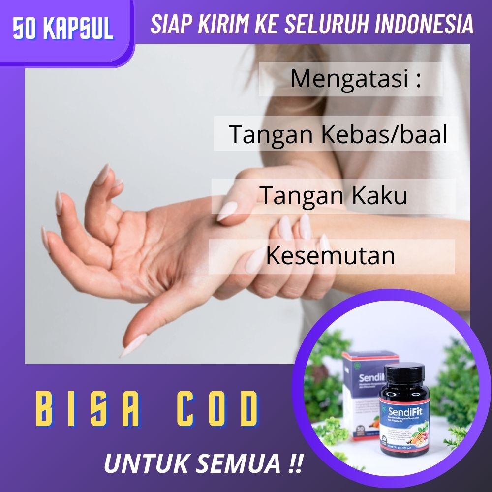 Obat Alami Untuk Jari Tangan Kaku Dan Nyeri Dgn KAPSUL SENDIFIT 100