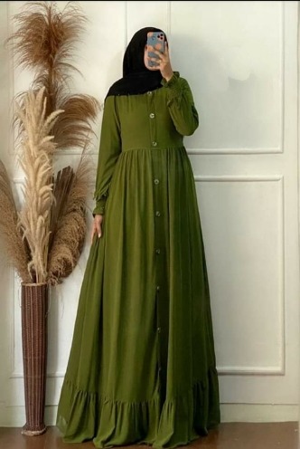 fashion muslim QONITA DRESS terbaru termurah dan terlaris size S M L XL matt mscrepe fashion muslim QONITA DRESS terbaru termurah dan terlaris size S M L XL matt mscrepe