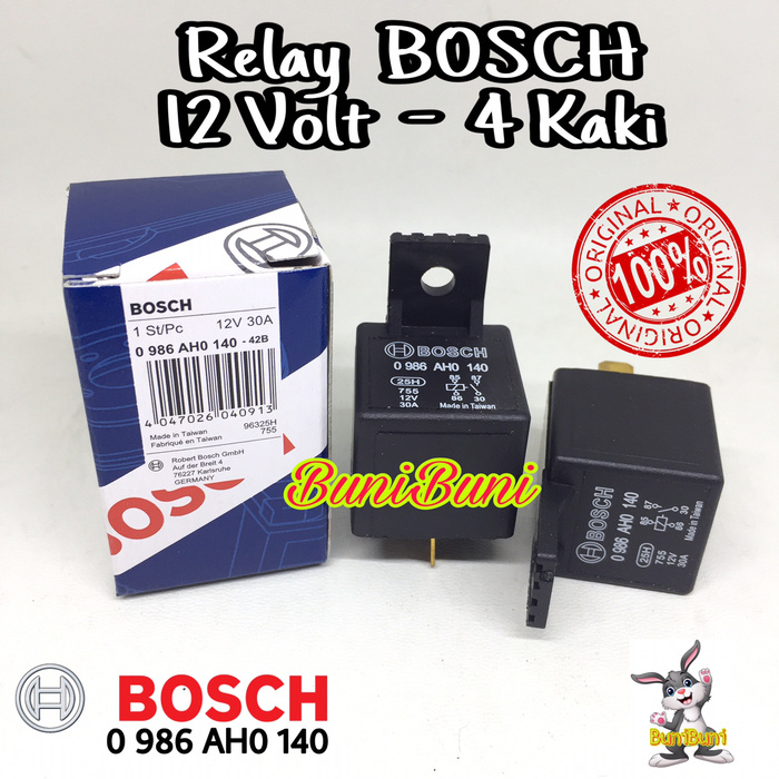 Relay Bosch V Kaki Riley Rilei Bosch Pin Kaki Asli