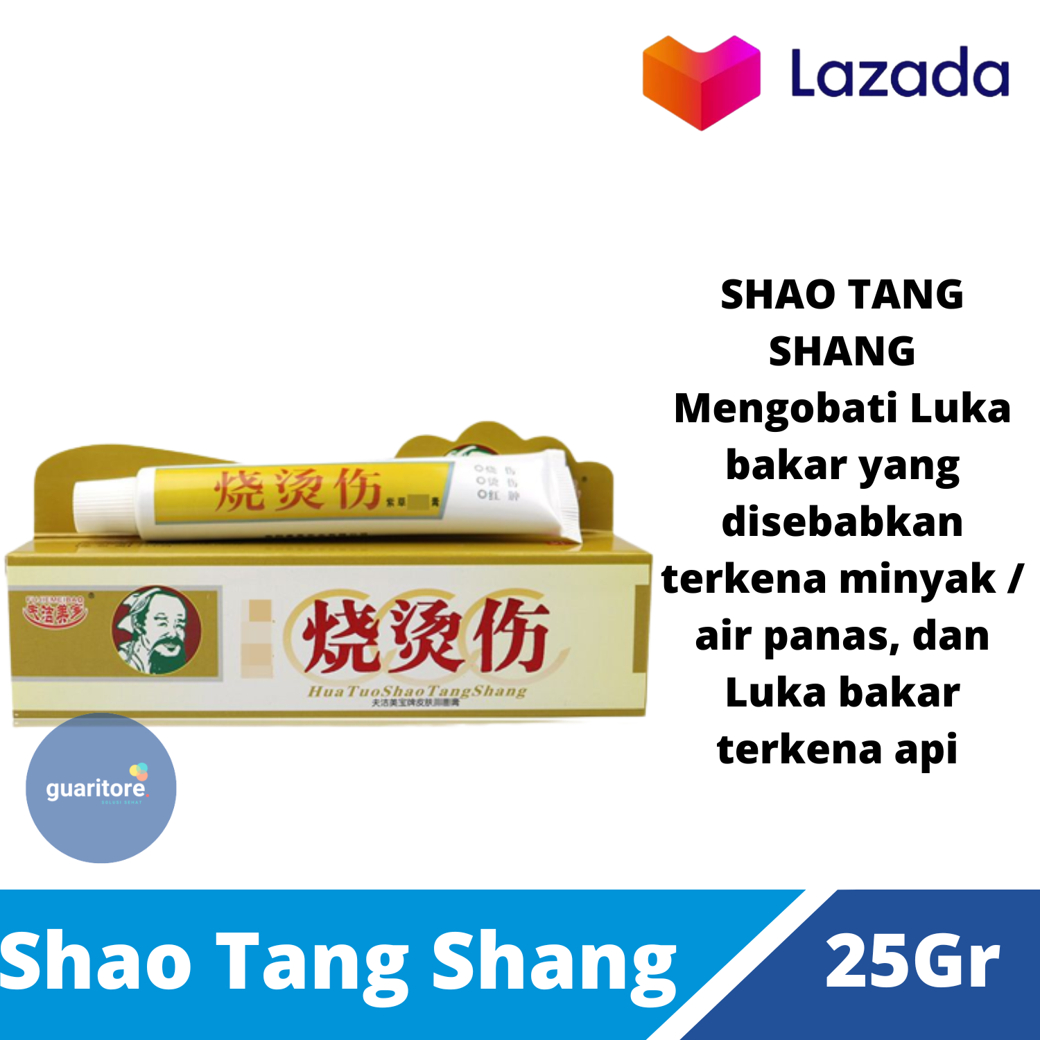 SHAO TANG SHANG Salep Obat Herbal Luka Bakar Melepuh Keloid Tradisional