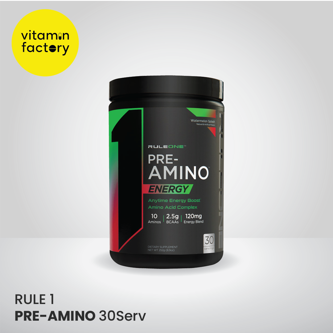 Rule Pre Amino Energy Serving Gram Rule One Amino Powder