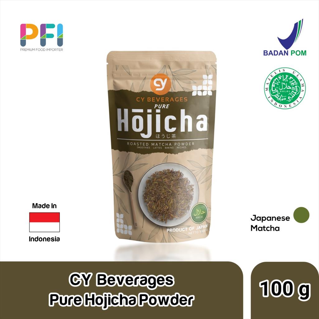 Cy Pure Hojicha Roasted Matcha Powder G Lazada Indonesia