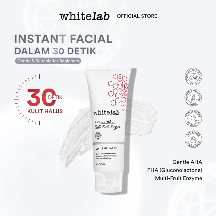 Whitelab Facial Wash Brightening Ph Balanced Acne Instant