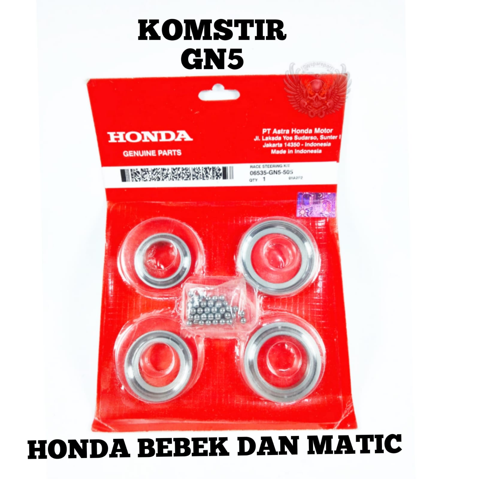 Komstir Asli Honda Gn Grand Komster Comstir Comster Bearing Klahar