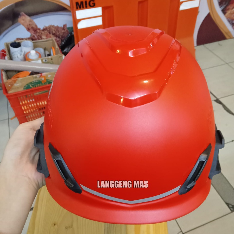 MSA V GARD H1 Trivent Putih Lokal Fastrack SNI Safety Helmet Climbing