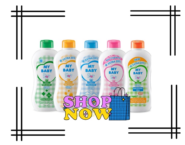 My Baby Powder Telon Plus Bedak Bayi Gr Gr Biang Keringat