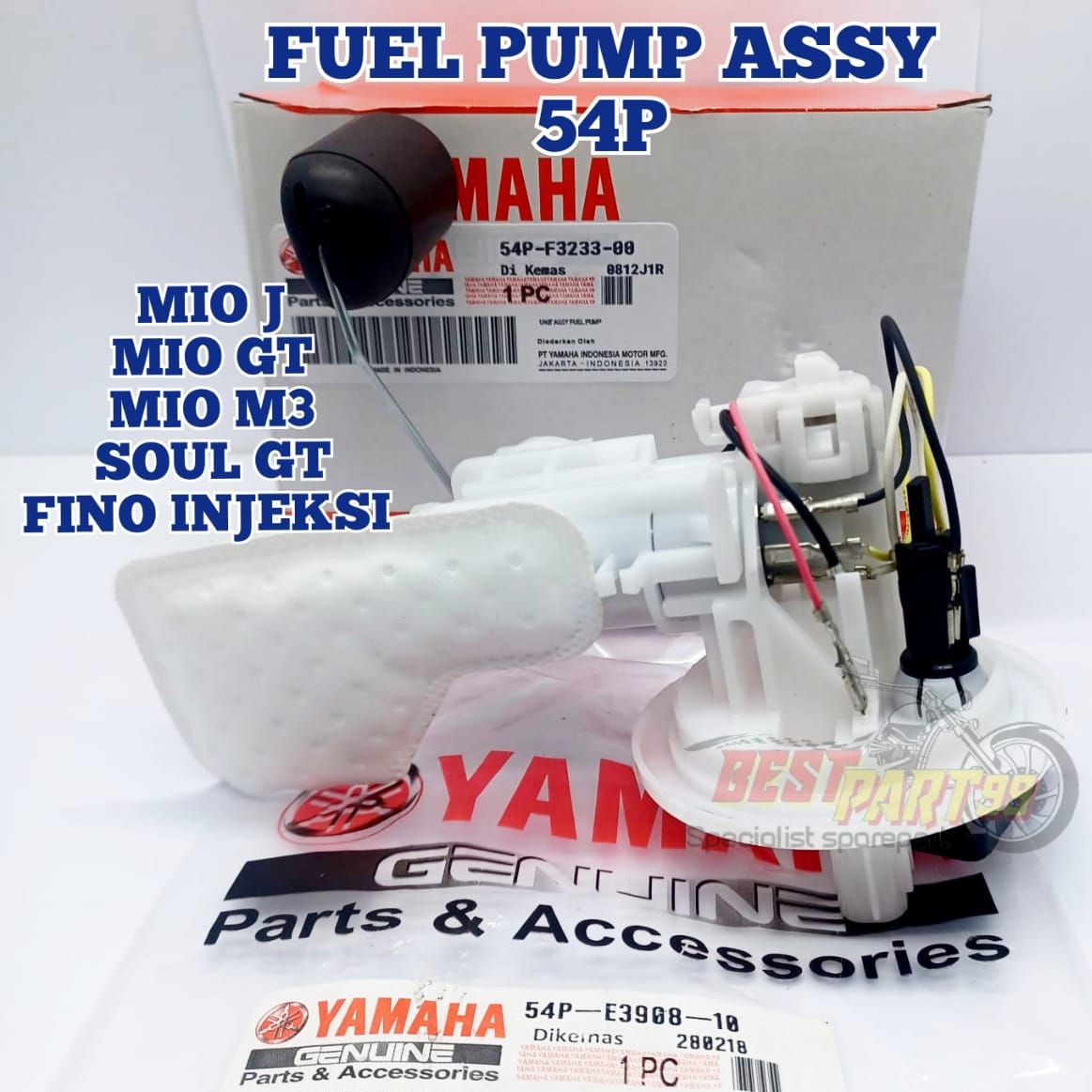 Fuel Pump Assy Yamaha P Mio J Mio Gt Kualitas Original Ori Asli