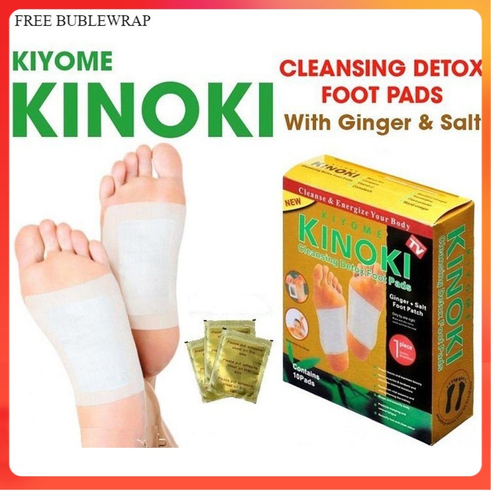 Kinoki GOLD Detox Foot Pads Koyo Jahe Herbal Penyerap Racun Dlm Tubuh