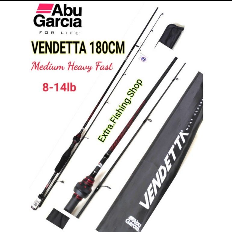 Joran Abu Garcia Vendetta 180cm Free Packing Paralon Lazada Indonesia