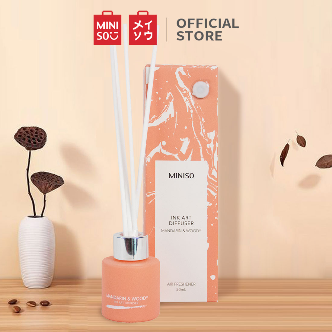 MINISO Pewangi Ruangan Diffuser Aromatherapy Pengharum Air Kamar Tidur