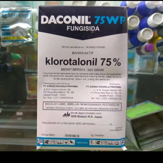 Daconil 75 Wp Fungisida 500gr Lazada Indonesia