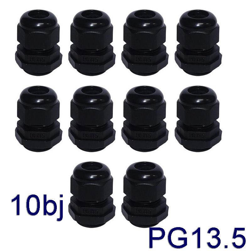 EELIC 10 Pcs Pilihan Tipe PG5 PG21 Nilon IP68 Kable Gland Waterproof