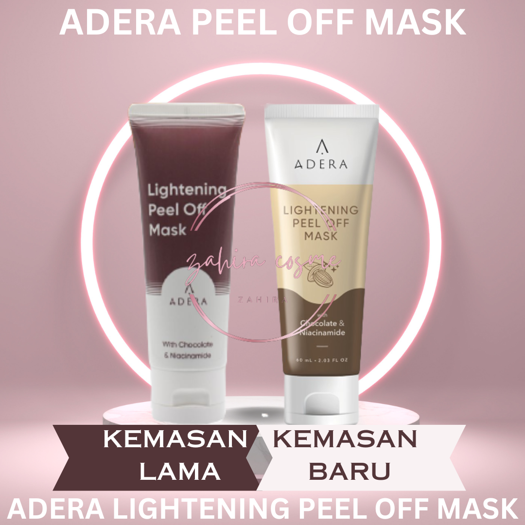 Adera Lightening Peel Off Mask Mencerah Kan Wajah Dan Membuat Kulit