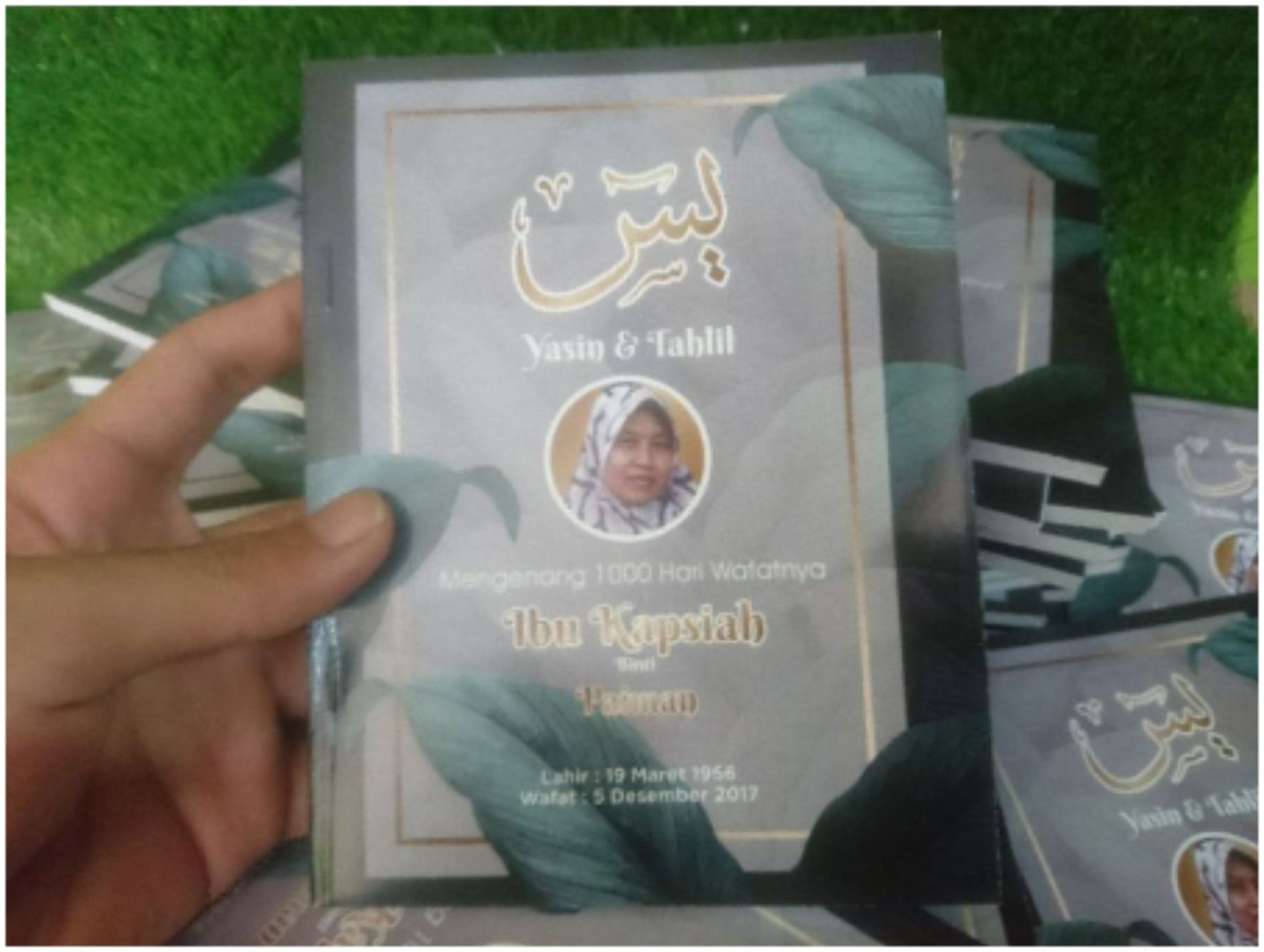 Buku Yasin Tahlil Custom Halaman Halaman Sisipan Lazada