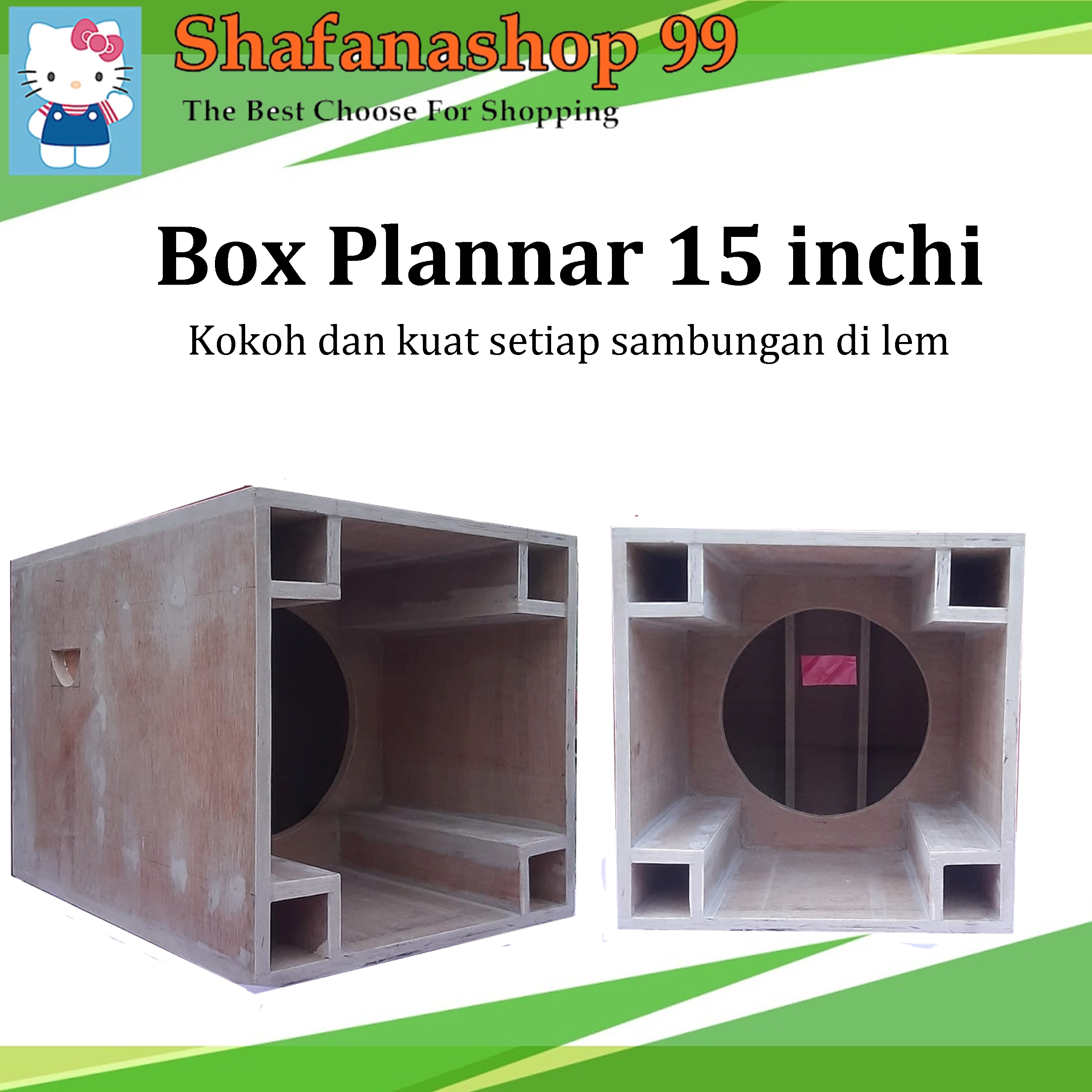 Box Speaker Planar 15inchi Box Planar 15 Inchi Box Super Bass Planar