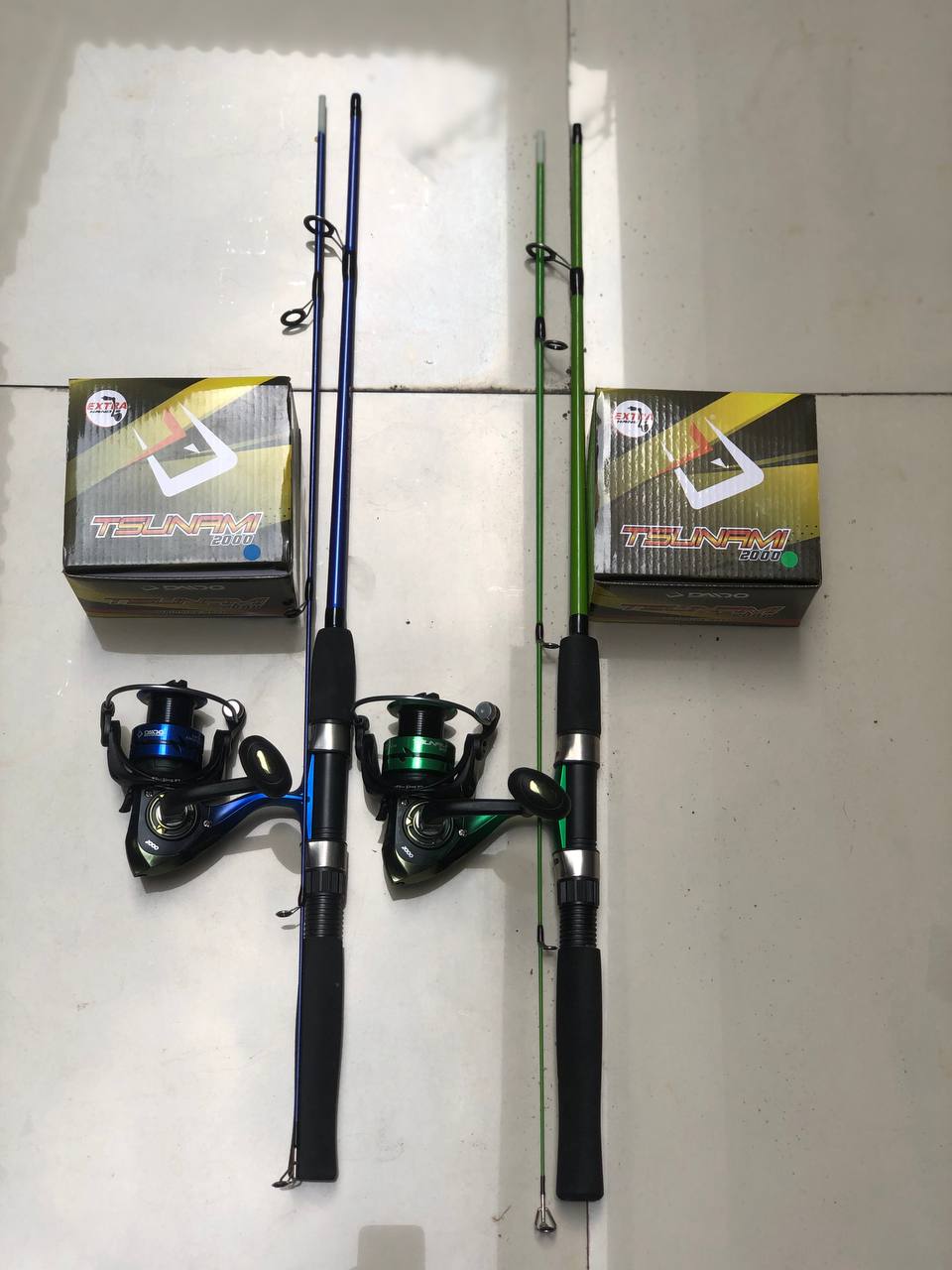 Set Joran Fiber Dan Reel Reel Daido Tsunami Ukuran Lazada Indonesia