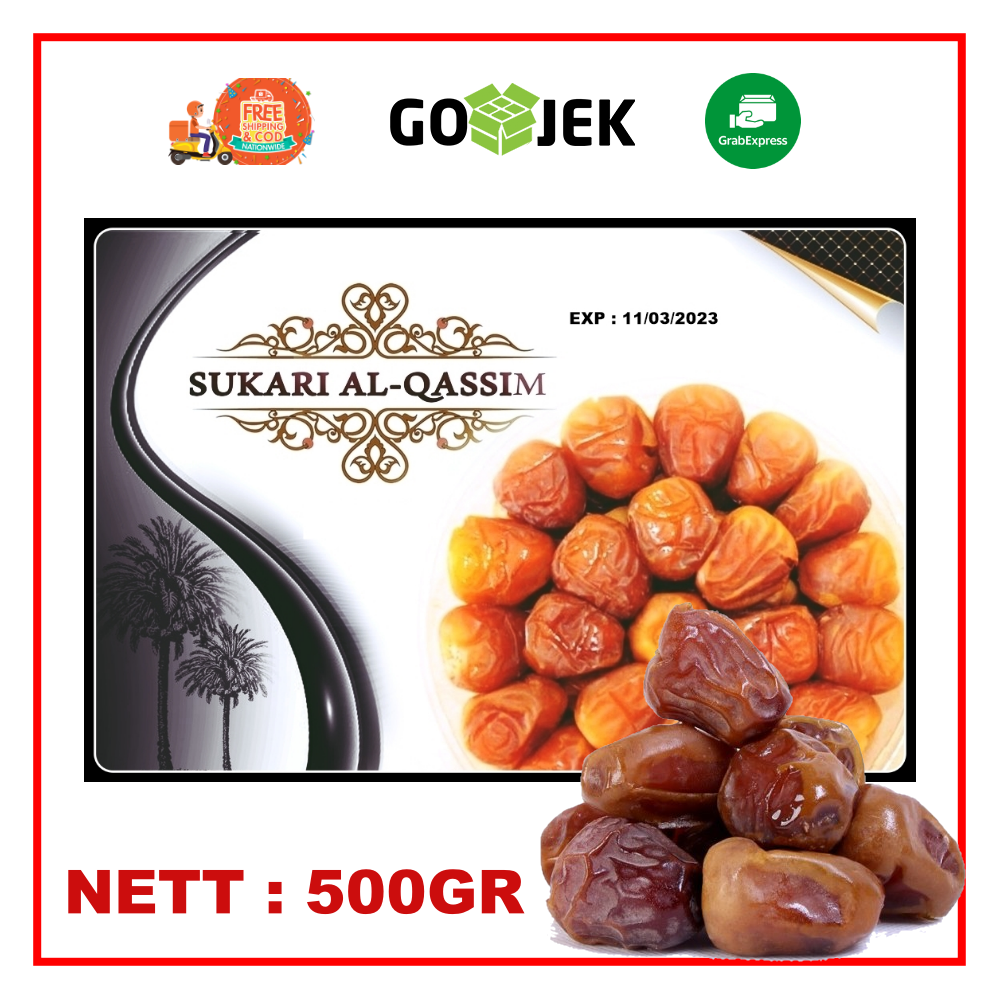 Kurma Sukari Al Qasim Gr Kemasan Mika Lazada Indonesia