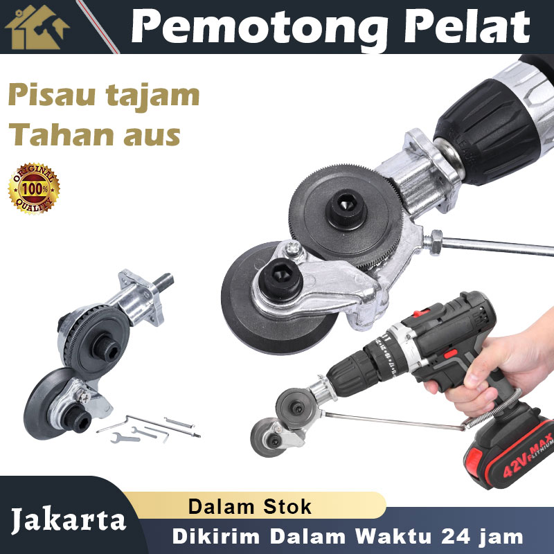 Adapter Mesin Bor Holow Plat Besi Pelat Seng Max Mm Pemotong