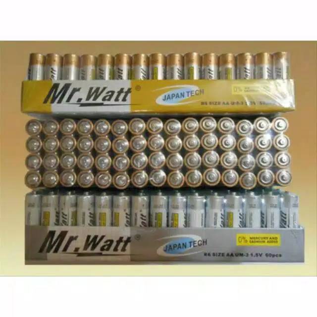 Baterai Batre Battery Mr Watt SIZE AA BS Lazada Indonesia