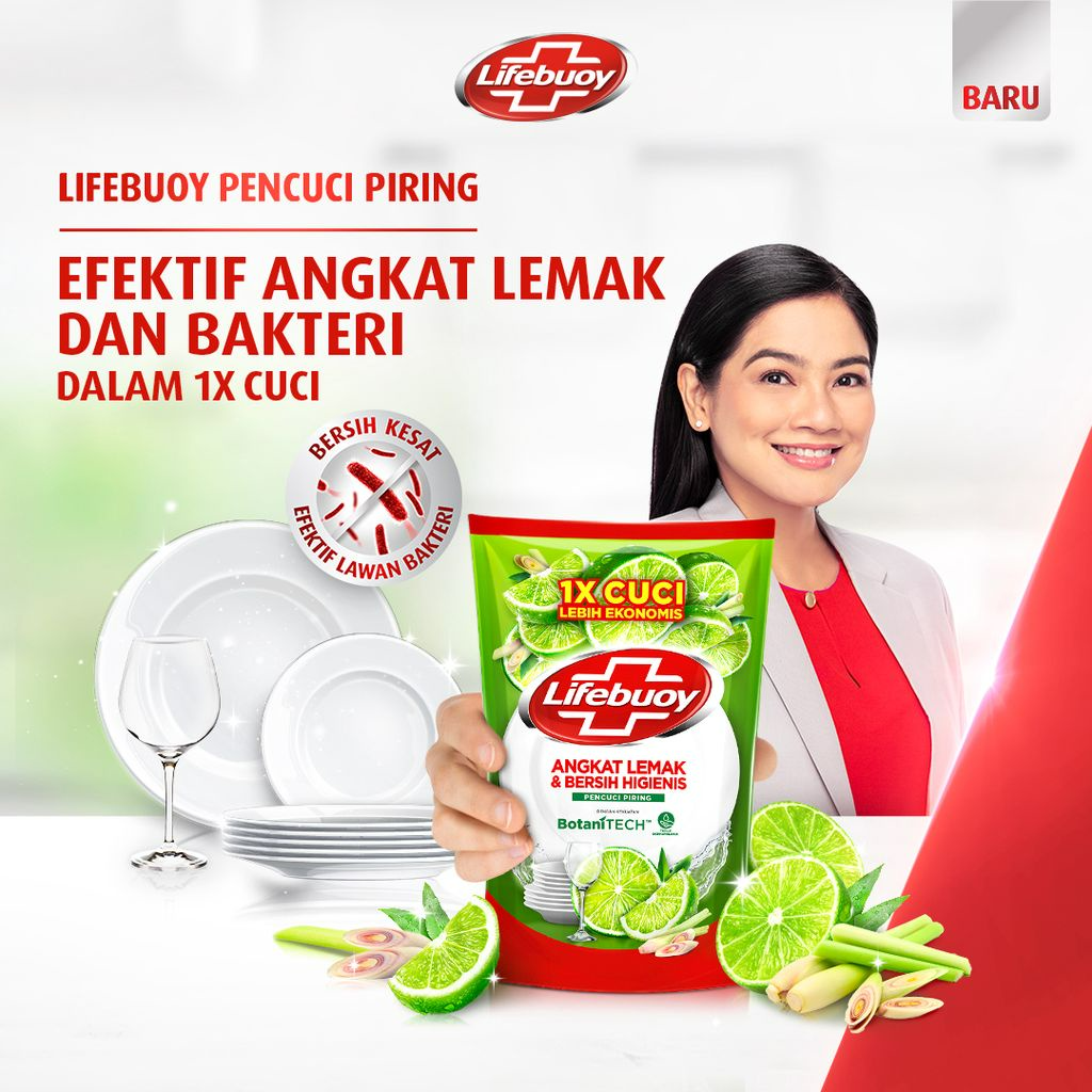 Lifebuoy Sabun Pencuci Piring Cair Refill Lime Ml Lazada Indonesia