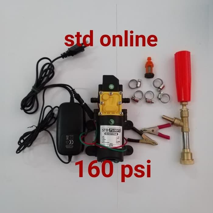 Alat Cuci Steam Cuci Motor Mobil Ac High Pressure 12V Alat Cuci Motor