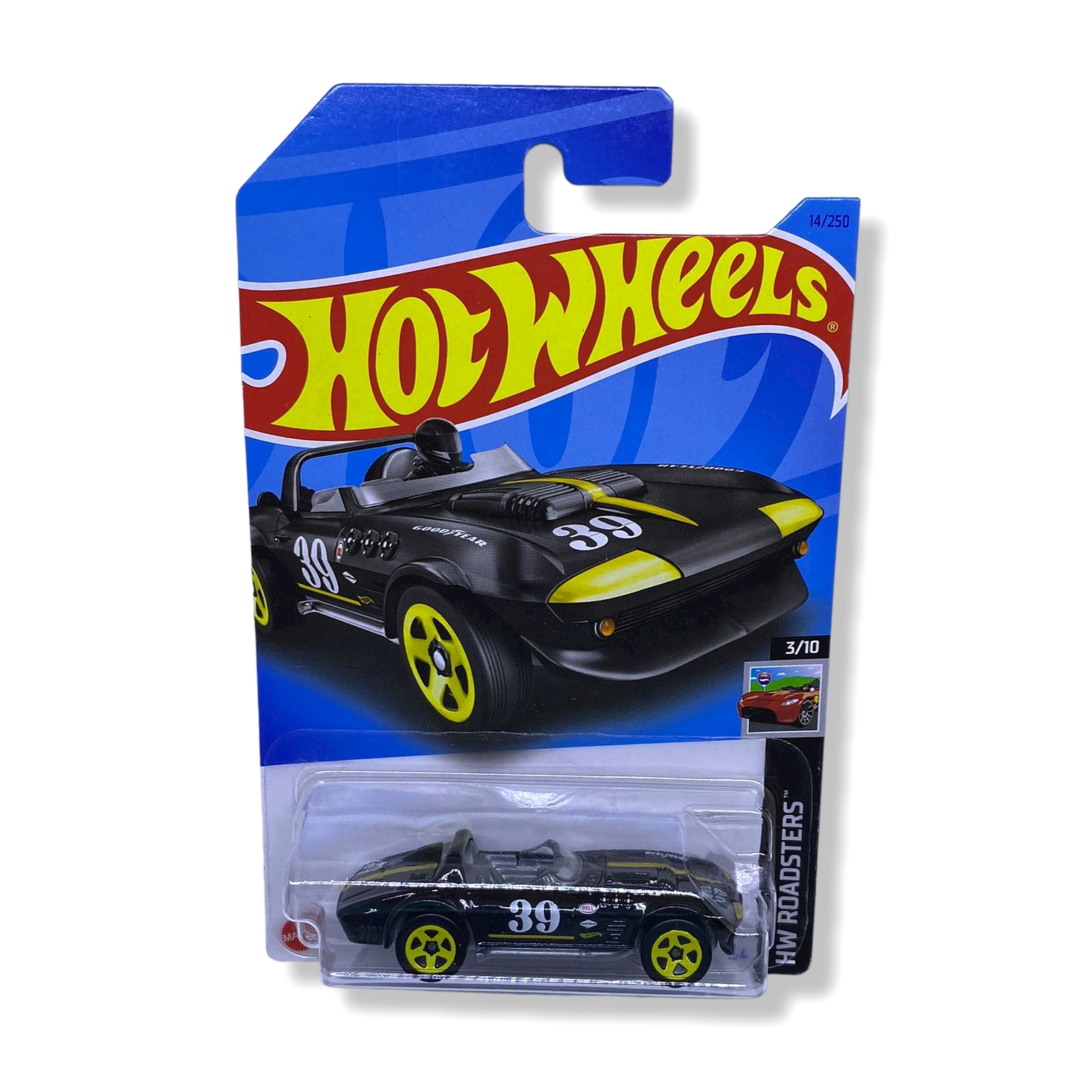 Hot Wheels Corvette Grand Sport Roadster Hitam No A Lazada