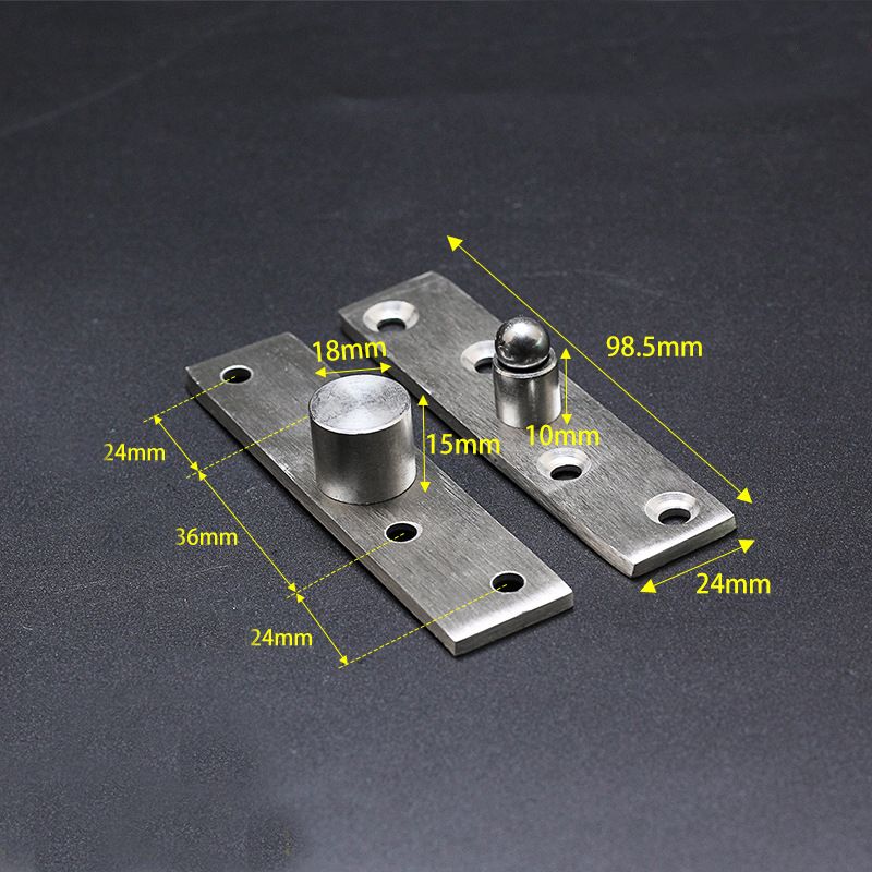 Engsel Pivot 360 Derajat Stainless Engsel Putar 98mm Engsel Jendela