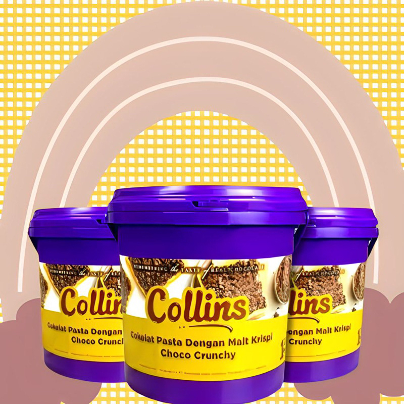 Collins Choco Crunchy Collins Pasta Collins 1 Kg Cokelat Viral