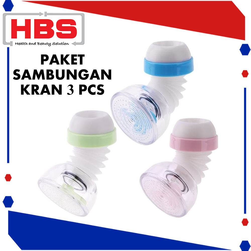 Paket Pcs Sambungan Kran Dapur Penyambung Keran Air Flexibel