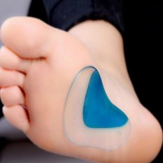 1 Pair Ortopedi Ortic Arch Support Insole Bantal Sepatu Sisipan 10*5.5 Cm-Intl