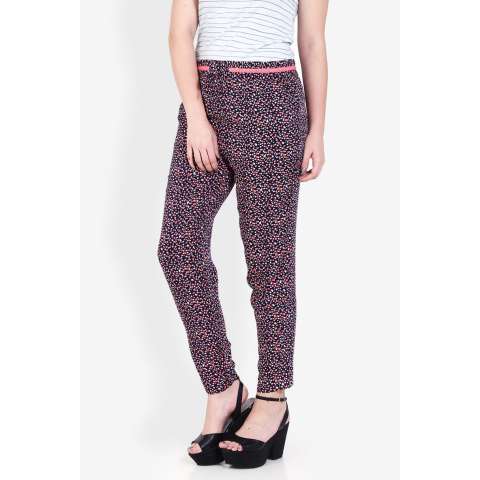 3second Women Clothing Pants & Leggings Pants Wanita Pakaian Celana & Legging Pants Blue Biru Diskon discount murah bazaar baju celana fashion brand branded 1