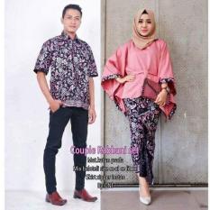 TERMURAH - BATIK COUPLE RABBANI PINK