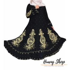 Abaya Gamis Wanita Dubai Sabrina No Pashmina
