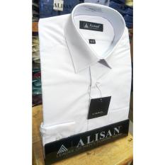 ALISAN Original: Kemeja Polos Reguler Lengan Panjang //PUTIH//