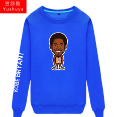 Artis Bola Basket Kaos Sweater Leher Bulat Pria Baju Olahraga (Safir Biru Kobe)