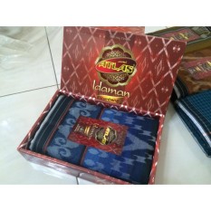 ATLAS IDAMAN KEMBANG Sarung Tenun 1 Pc Corak Random - Eksklusif Premium Muslim Motif Asia Kain Sarong Muslim Pria Dewasa Perlengkapan Ibadah Sholat Jum'at Ied Hari Raya Pengajian Corak Masa Kini Bahan Halus Lembut Adem Nyaman