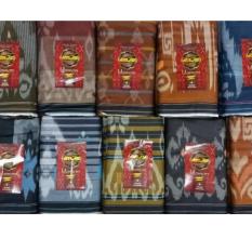 ATLAS IDAMAN KEMBANG Sarung Tenun 1 Pc Corak Random - Eksklusif Premium Muslim Motif Asia Kain Sarong Muslim Pria Dewasa Perlengkapan Ibadah Sholat Jum'at Ied Hari Raya Pengajian Corak Masa Kini Bahan Halus Lembut Adem Nyaman